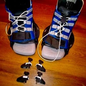 Hiperlite wakeboard bindings Good Condition